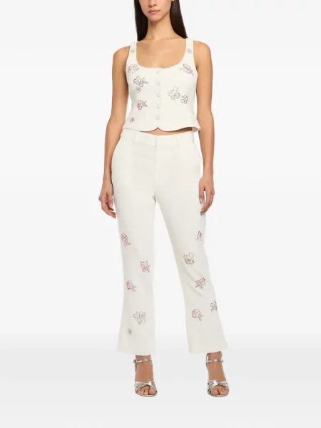 Cropp pantaloni Cinq A Sept cu model floral