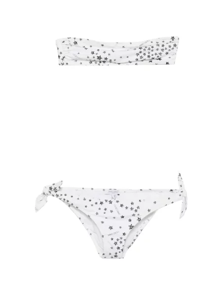 Bikini Jimmy Choo s printom bijela