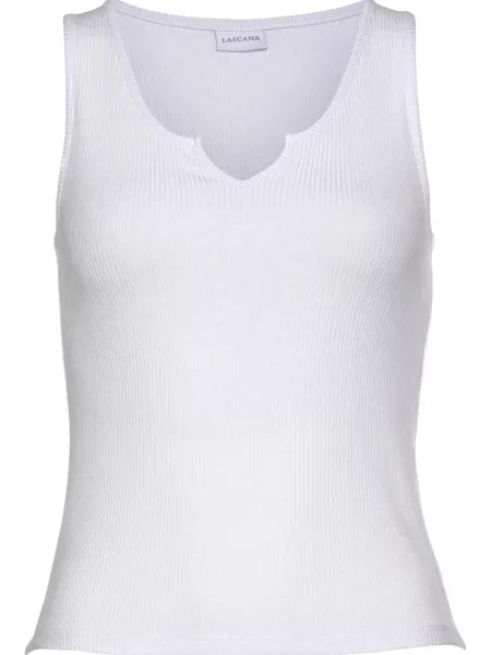 Top Lascana alb