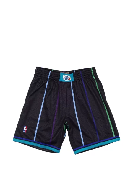 Baschet pantaloni scurți Mitchell & Ness cu dungi negru
