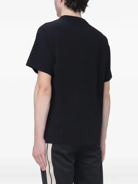Tricou Palm Angels cu imagine negru