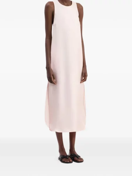 Rochie midi Loulou De Saison roz