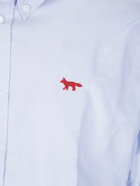 Lung cămașă Maison Kitsune albastru