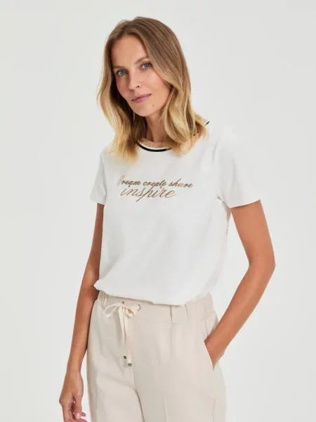Tricou Marisse alb