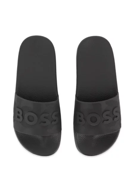 Klapki dziecięce Bosswear czarne