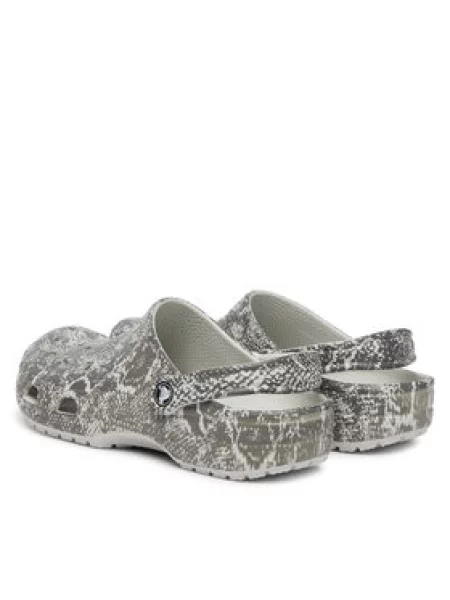 Natikače Crocs Classic Pop Animal siva