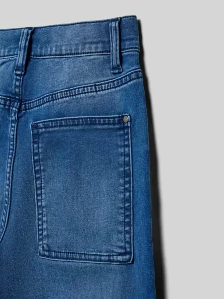 Jeansy o kroju baggy fit z mieszanki bawełny model ‘BAGGY’ S.oliver Red Label niebieskie