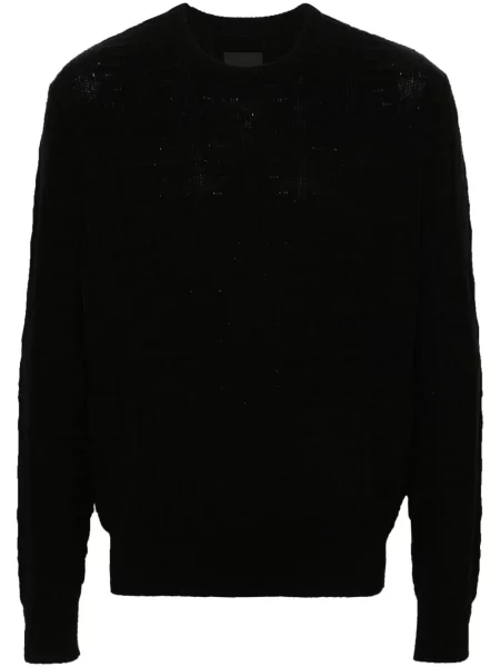 Pulover Givenchy din jacard negru