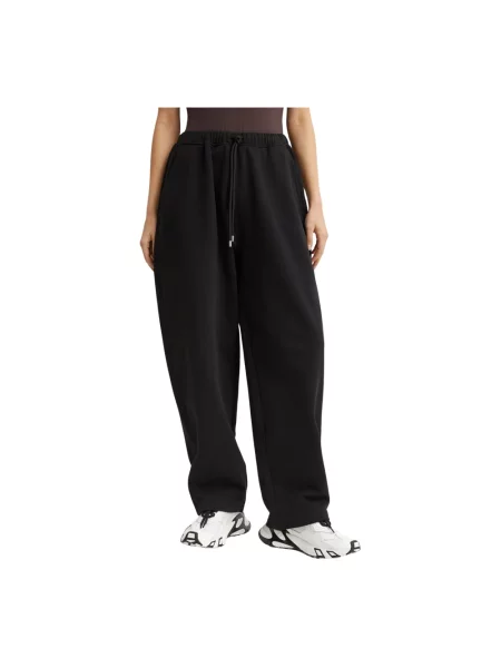 Spodnie Sportmax polarowe czarne