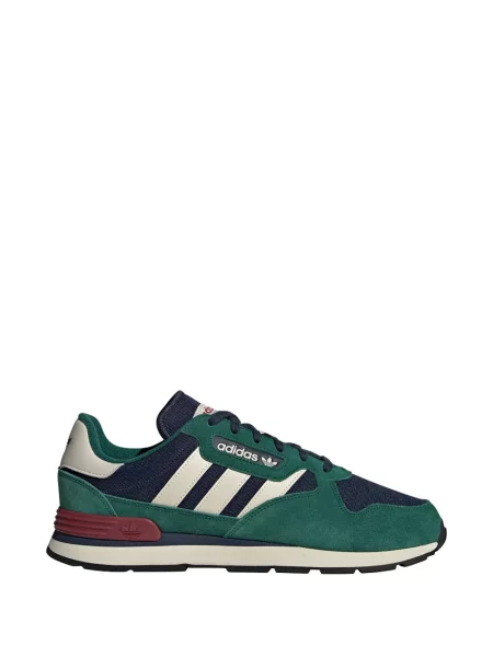Pruhované trekkingové lněné tenisky Adidas UltraBoost šedé