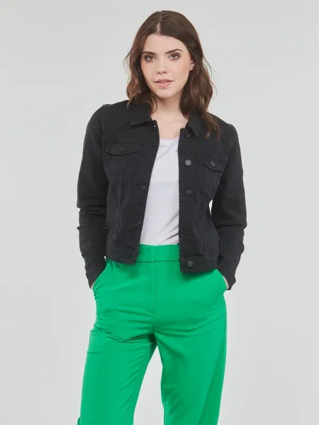 Noisy may Prechodná bunda Debra denim čierny