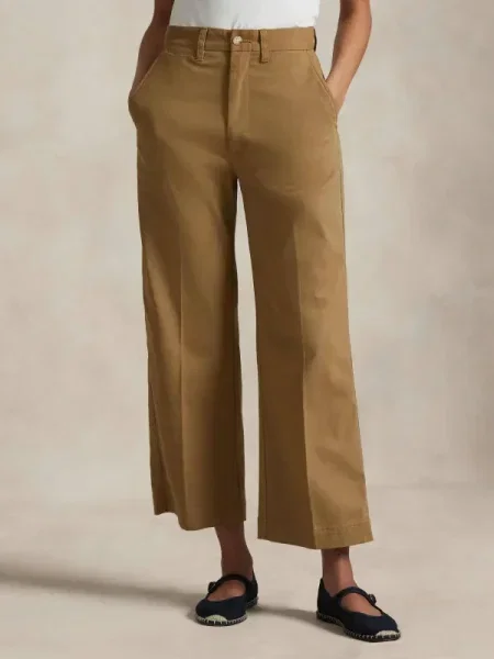 POLO RALPH LAUREN Pantaloni | Straight fit kaki