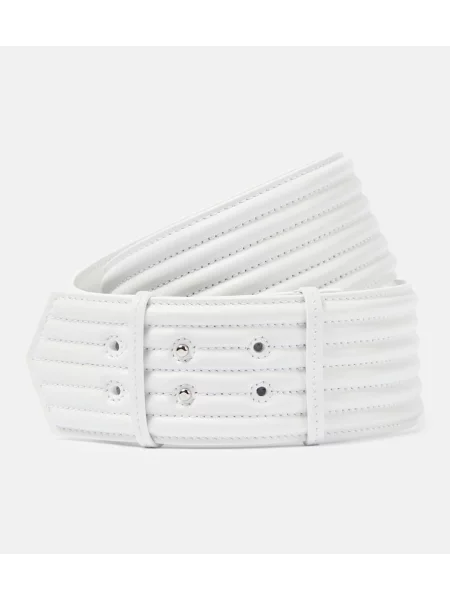 Curea Alaïa din piele negru