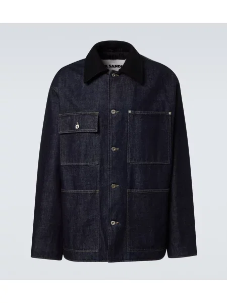 Geacă de blugi Jil Sander albastru