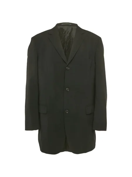 Sacou Boss de lână negru