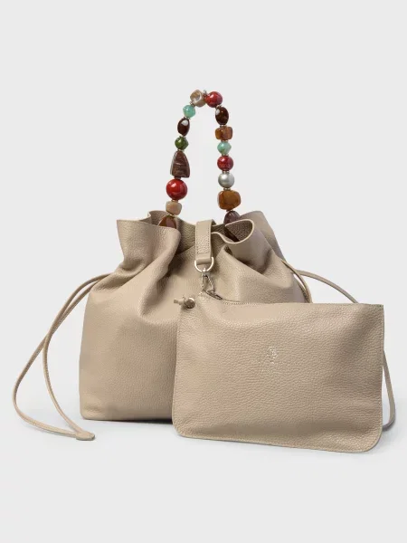 Сумка Roberta Gandolfi бежевая