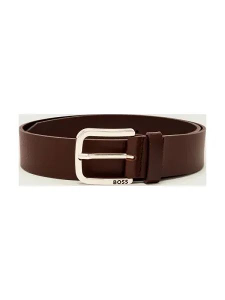 BOSS BLACK De piele negru