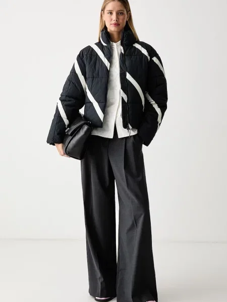 Marimekko jachetă scurtă pentru femei negru