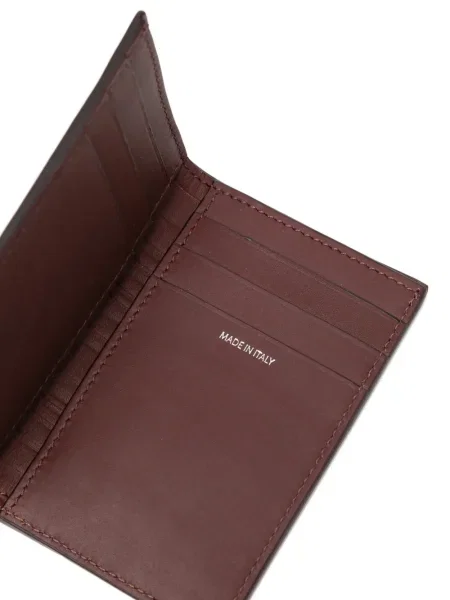 Portofel Paul Smith din piele cu dungi maro