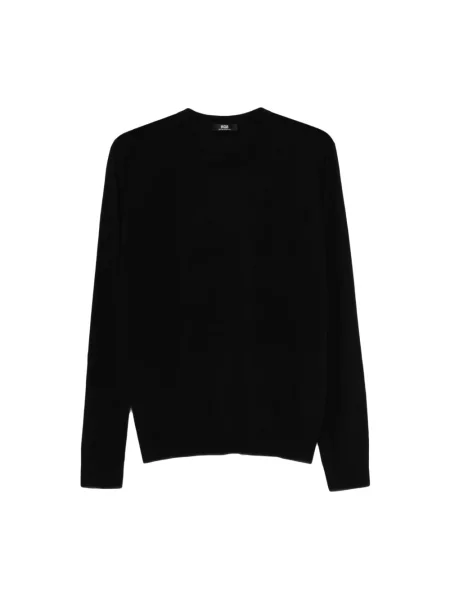 Sweter Alpha Studio z kaszmiru czarny
