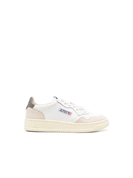 Autry Sneakersy Medalist Low Wom weiss białe