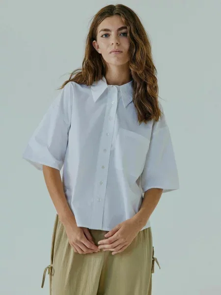 NORR Tricou Fraser alb