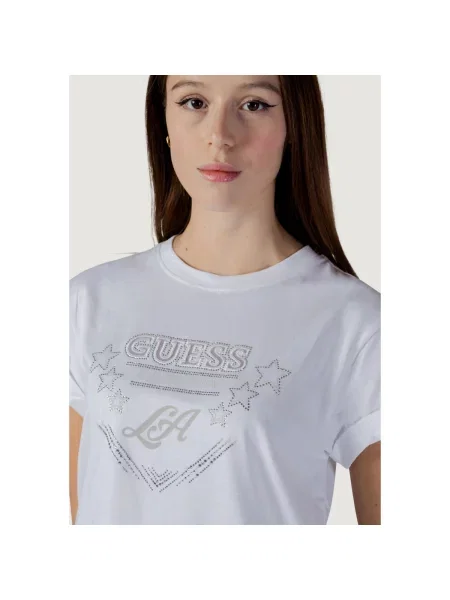 Guess T-shirt Regular Fit bijela