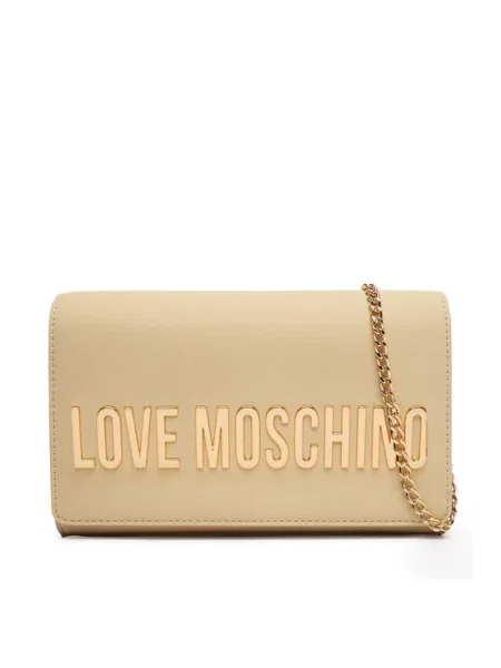LOVE MOSCHINO Ročna torba bež