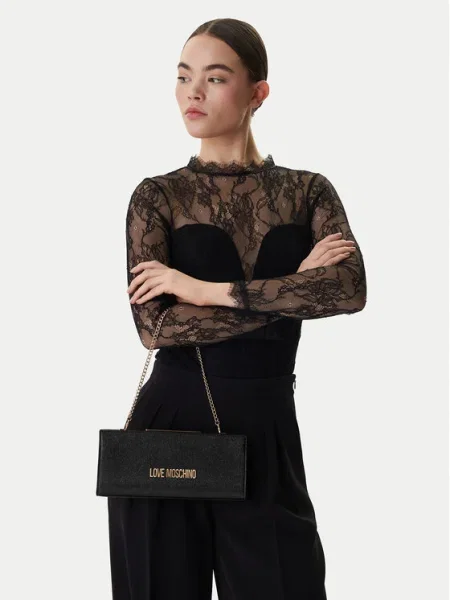 Geantă LOVE MOSCHINO negru