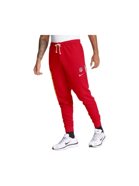 Spodnie dresowe Nike czerwone