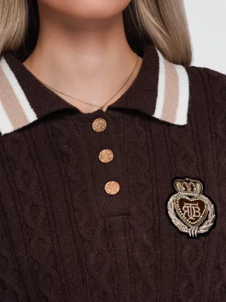 Polo majica Ombre bijela