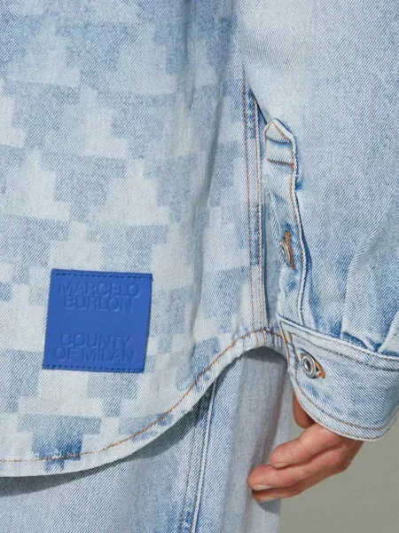 Джинсовая куртка Marcelo Burlon