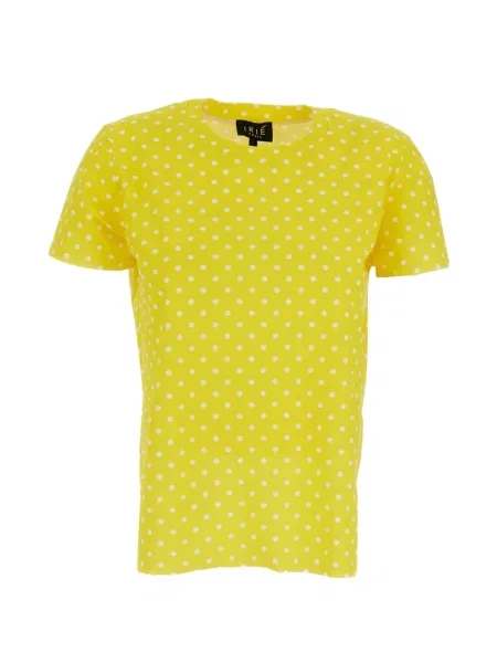 Koszulka Irie' w grochy żółta