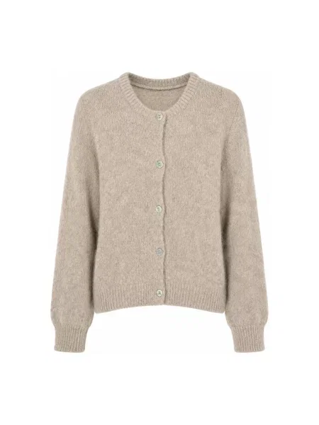 Dzianinowy sweter 2-biz beżowy