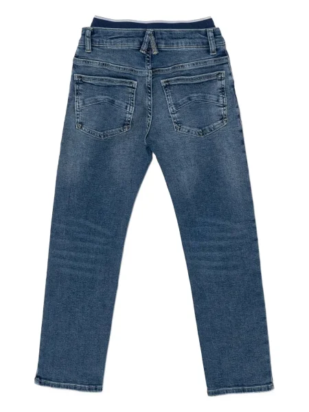 Jeansy dziecięce Emporio Armani niebieskie