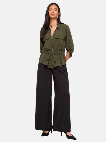 Friends Like These Bluză închis verde