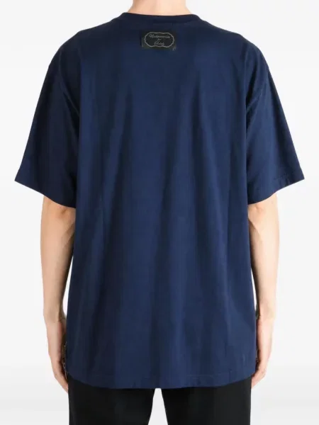 Tricou Undercover cu imagine albastru