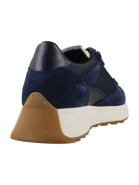 Sneakerși Geox albastru