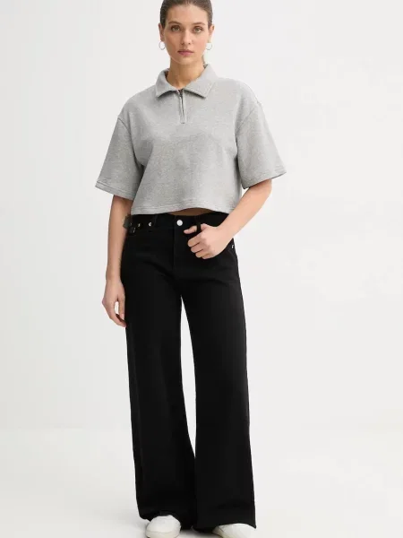 United Colors of Benetton polo x Stranger Things szary