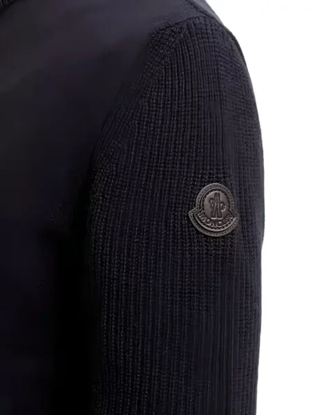 Cardigan Moncler de lână albastru