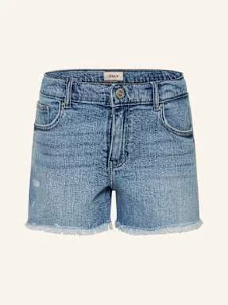 Kids ONLY Džínové šortky Robyn Straight Fit modrá