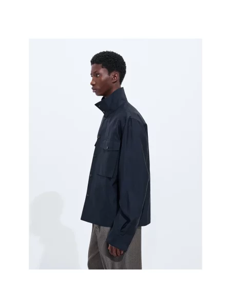 Koszula Bottega Veneta niebieska