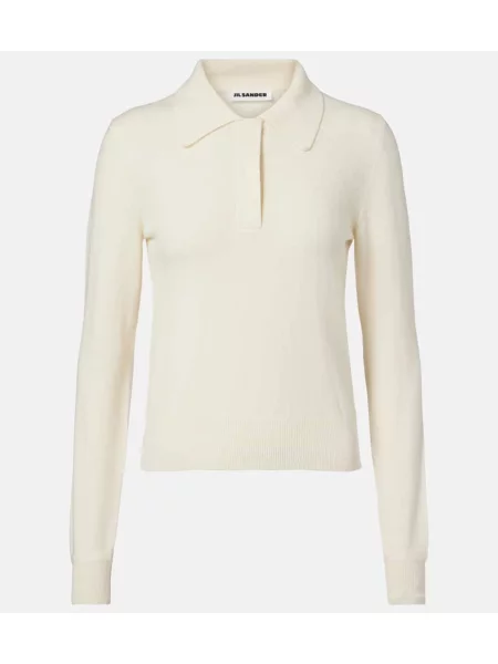 Pulover Jil Sander de lână galben