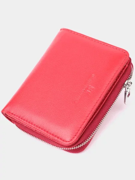 ST Leather Accessories Гаманець Шкіра червоний