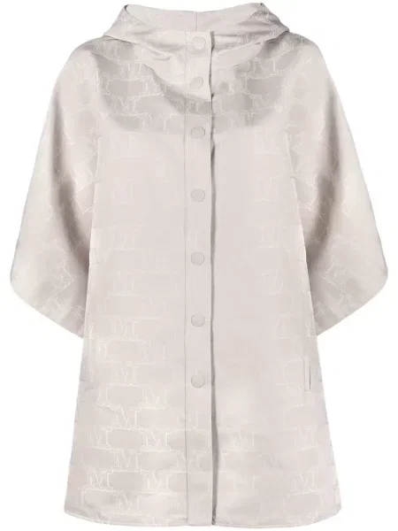 Satynowy płaszcz Max Mara