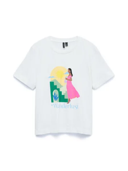Vero Moda Majica Emily bela