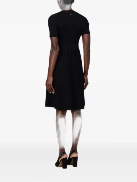 Scurt rochie mini Emporio Armani tricotate negru