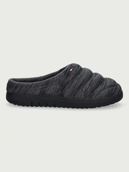Tommy Hilfiger papuci de casă pentru bărbați PREMIUM COMFORT HOUSE SHOE gri