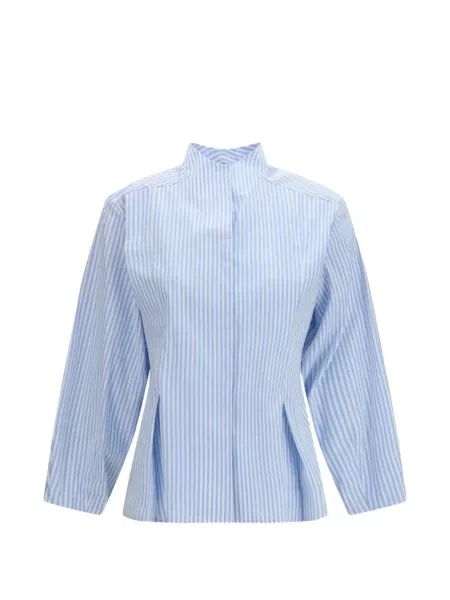 Koszula w paski Crida w paski niebieska