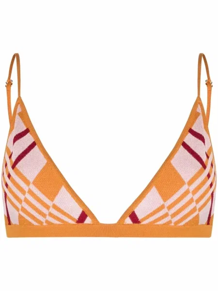 Sutien Dodo Bar Or cu model argyle roz